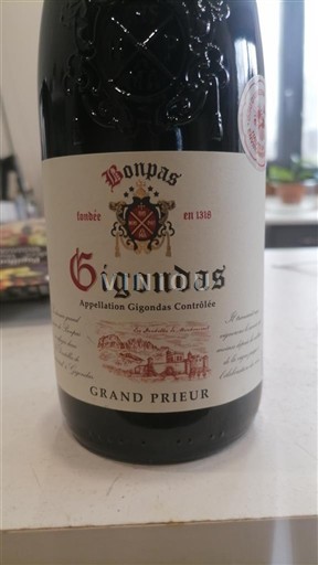 Údolí Rhôny Gigondas Bonpas Grand Prieur Neročník
