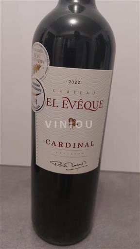 Languedoc ja Roussillon Cassan Domaine L'évêque Cardinal 2022