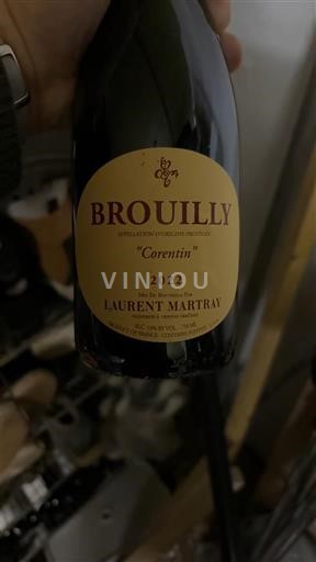 Beaujolais Brouilly Laurent Martray Corentin 2022