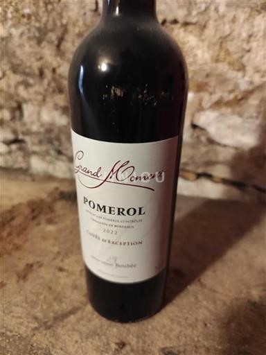 Bordeaux Pomerol Cuvée Exception 2022