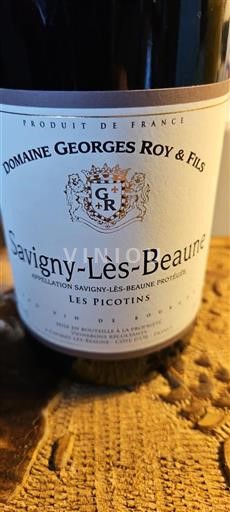 Borgonha Savigny-lès-Beaune Domaine Georges Roy & Fils Les Picotins Não Sazonado