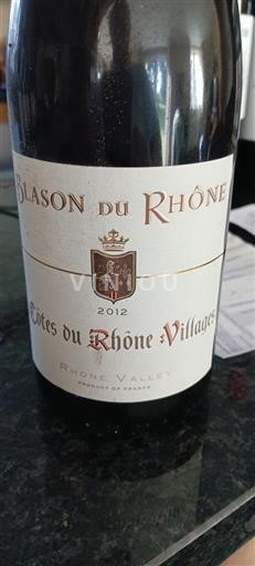 Rhône-dalen Côtes-du-Rhône-Villages Blason Du Rhône 2012