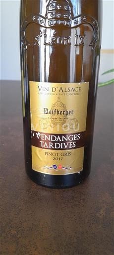 Alsácia Não especificado Wolfberger Vendanges Tardives 2017