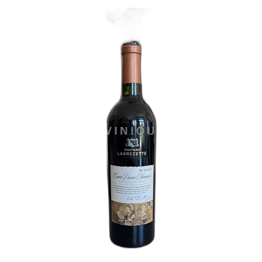 Lounais-Ranska Cahors Château Lagrezette Dame Honneur 2019