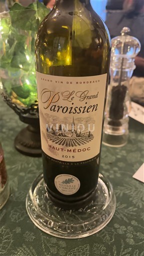 Bordeaux Haut-Médoc Le Grand Paroissien 2015