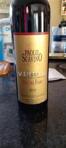 Piemont Barolo Paolo Scavino Bric dël Fiasc 2016