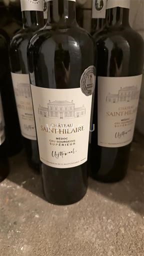 Burdeos Médoc Cru Bourgeois Supérieur Sainthilaire 2019