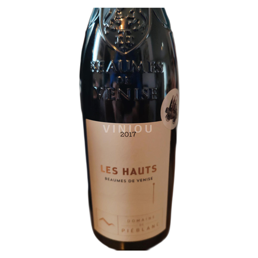 Rhônen laakso Beaumes de Venise Domaine de Piéblanc Les Hauts 2017