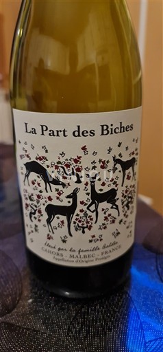 South West Cahors La Part Des Biches Non-Vintage