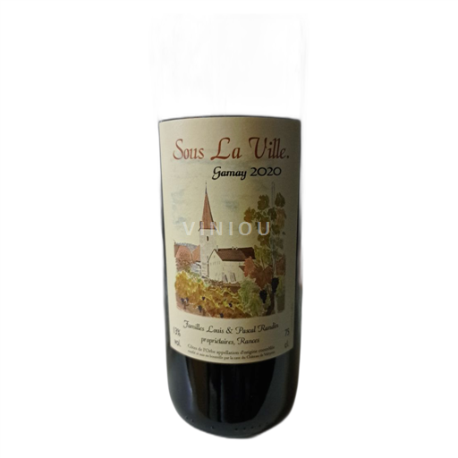 Vaud Côtes de l'Orbe AOC Louis Et Pascal Randin Gamay Sous la ville 2020