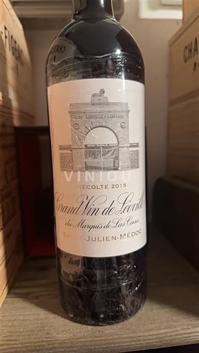Bordeaux Saint-Julien Grand Cru Château Léoville Las Cases Grand Vin de Léoville 2015