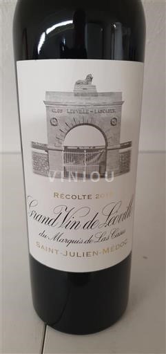 Bordeaux Saint-Julien Grand Cru Château Léoville Las Cases Grand Vin de Léoville 2015