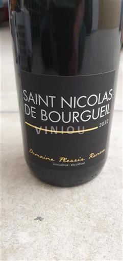 Loirevallei Saint-Nicolas-De-Bourgueil Domaine Plessis Renou 2022