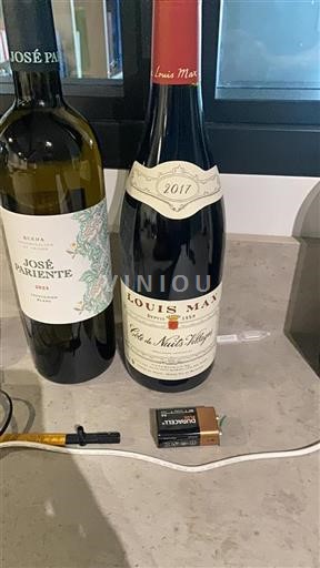 Burgundsko Côte de nuits villages Grand Cru Louis Max 2017