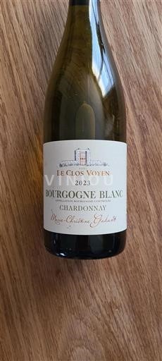 Burgundija Ni doloceno Le Clos Voyen 2023