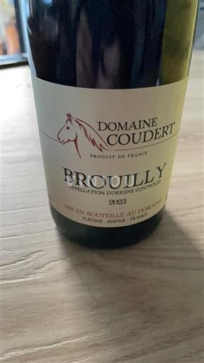 Beaujolais Brouilly Domaine Coudert 2023