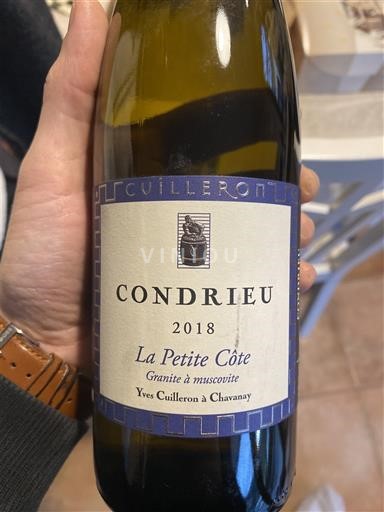 Rhône Valley Condrieu Yves Cuilleron La Petite Côte 2018