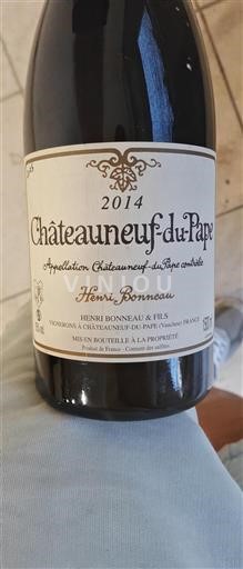 Rhône-dalen Châteauneuf-du-Pape Henri Bonneau 2014