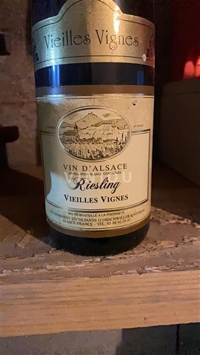 Alsacia Vieilles Vignes 2012