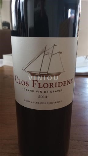 Bordeaux Graves Clos Floridène 2014