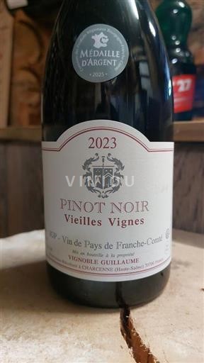 Östra regionerna Franche-Comté Vignoble Guillaume Pinot noir - Vieilles vignes 2023