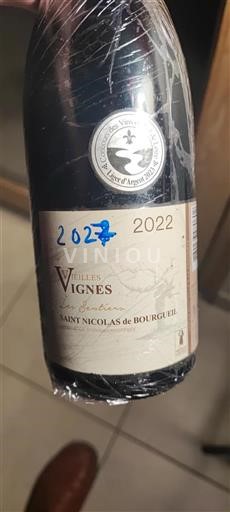 Loire-dalen Saint-Nicolas-De-Bourgueil Vieilles Vignes Les Sentiers 2022