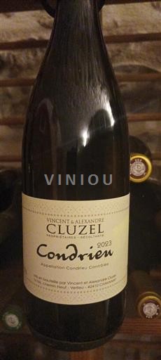 Rhônetal Condrieu Vincent & Alexandre Cluzel 2023
