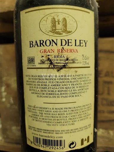La Rioja Rioja Baron De Ley Gran Reserva Non-Vintage