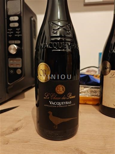 Rhône Valley Vacqueyras La Chasse des Princes 2022