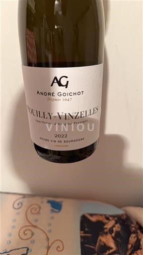Bourgondië Pouilly-vinzelles André Goichot 2022