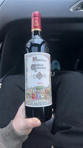 Bordeaux Pomerol Château Cantelauze 2016