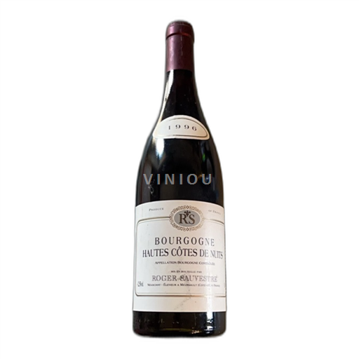 Vin Rouge sec Roger Sauvestre 1996 France Bourgogne Hautes Côtes de nuits AOC