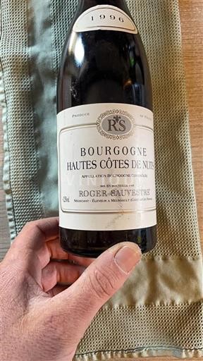 Burgund Hautes Côtes de Nuits Roger Sauvestre 1996