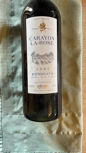 Bordeaux Carayon Larose 1997