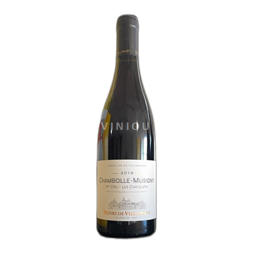 Borgoña Chambolle-Musigny Premier Cru Henri De Villamont Les Chatelots 2019