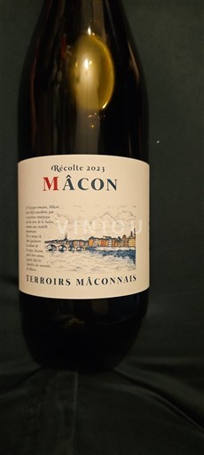 Bourgogne Mâcon og mâcon-landsbyer Terroirs mâconnais 2023