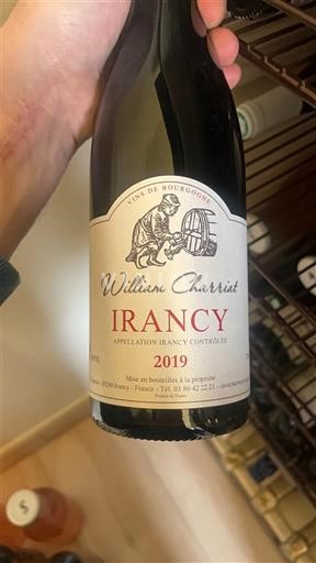 Borgoña Irancy William Charriat 2019