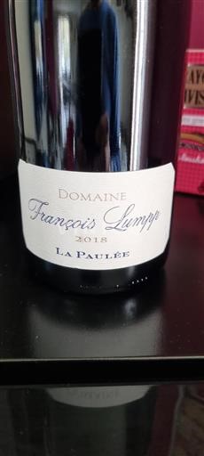 Burgund Givry Premier Cru Domaine Francois Lumpp La Paulée 2018