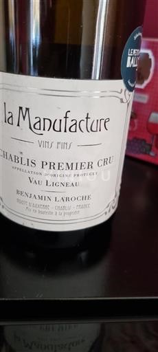 Burgundsko Chablis Premier Cru Premier Cru La Manufacture Vau Ligneau Neročník