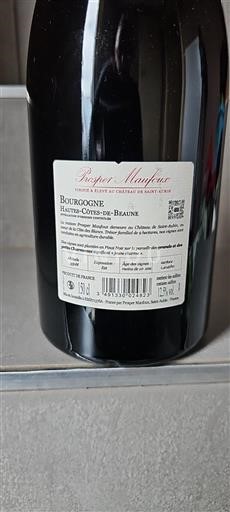 Burgund Hautes Côtes de Beaune Prosper Maufoux Ohne Jahrgang