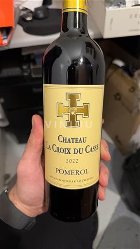 Bordeaux Pomerol La Croix Du Casse 2022