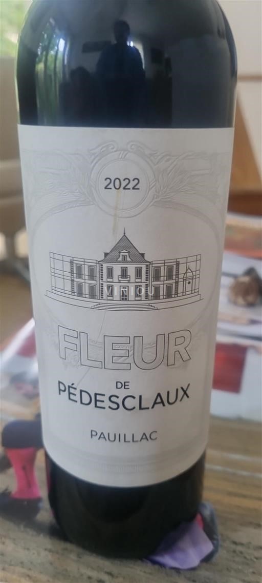 Burdeos Pauillac Château Pedesclaux Fleur de Pédesclaux 2022