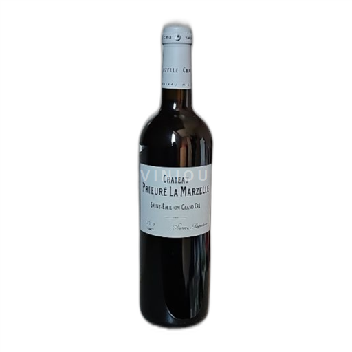 Vin Rouge sec Château Prieuré La Marzelle 2019 France Bordeaux Saint-Émilion Grand Cru AOC Grand Cru