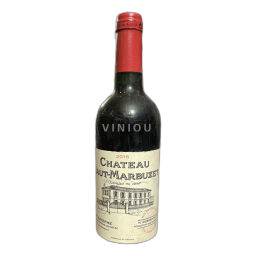 Bordéus Saint-Estèphe Château Haut Marbuzet 2016