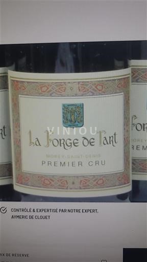 Burgundija Morey-Saint-Denis Premier Cru La Forge De Tart Neleten.