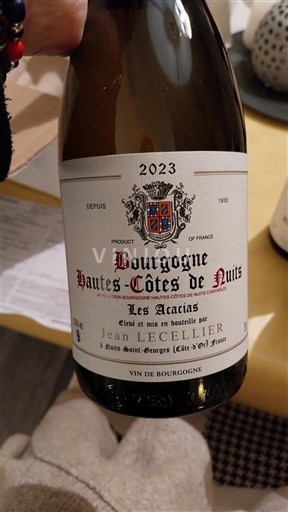 Borgonha Hautes Côtes de Nuits Grand Cru Jean Lecellier Les Acacias 2023