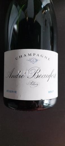 Champagne Ospecificerad André Beaufort Réserve Icke årgångsbetecknad