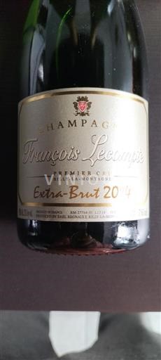 Champaña Champán Premier Cru François Lecompte Extra-Brut 2014