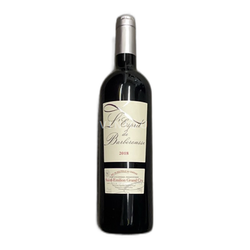Bordeaux Saint-Émilion Grand Cru Grand Cru L'esprit De Barberousse 2018