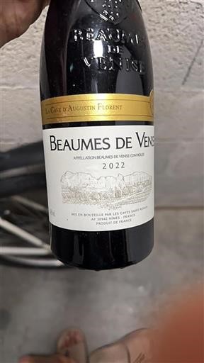 Thung lũng Rhône Beaumes de Venise Cave Augustin Florent 2022